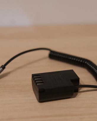 Dummy Battery USB-C Lumix GH5 nuovo