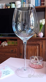 Vaso vetro calice gigante cerimonie H 62 cm :)