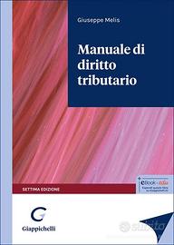Manuale diritto tributario - Melis 7ª Ed. - NUOVO!