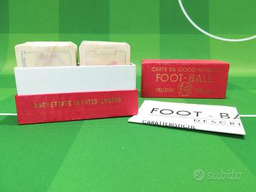 Carte da gioco mignon Foot-ball Bertino anni 40