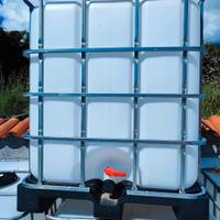 SERBATOIO CISTERNA ACCUMULO 1000 LITRI