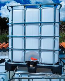 SERBATOIO CISTERNA ACCUMULO 1000 LITRI