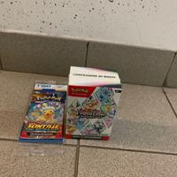 Bundle pokemon prismatiche + bustina scintille