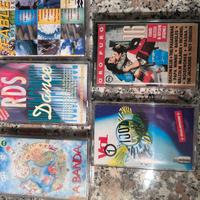 5 cassette di compilation successi vintage