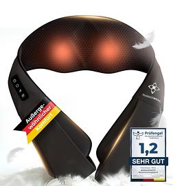 Massaggiatore elettrico collo e schiena Shiatsu