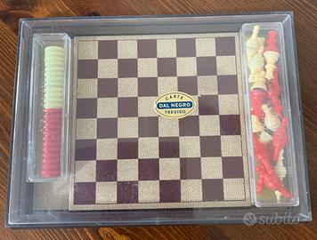 Collezionismo “Scacchi e Dama” Dal Negro, anni’80