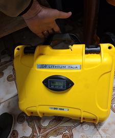 batteria sh lithyum 100 ah 24 volt