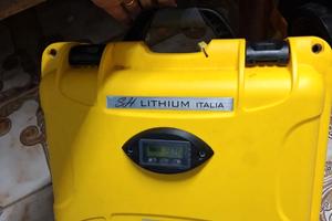 batteria sh lithyum 100 ah 24 volt