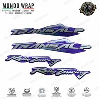 Adesivi compatibili con moto Transalp 2003