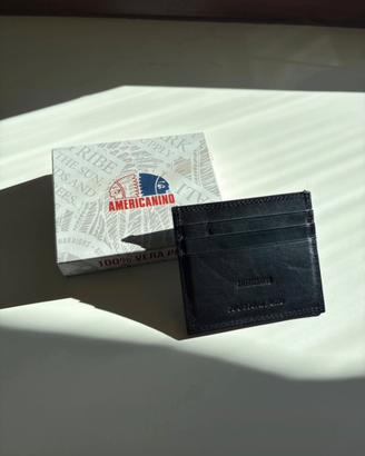 Portacarte 100% vera pelle