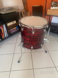 Ludwing Oak Floor 14” Red Oyster Pearl MAI USATO