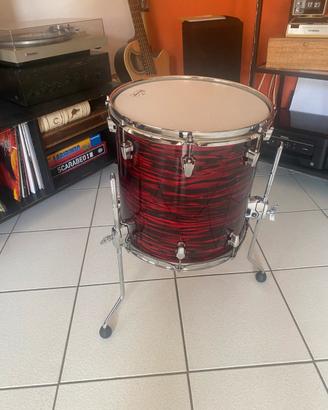 Ludwing Oak Floor 14” Red Oyster Pearl MAI USATO