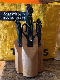 Ceppo coltelli in legno