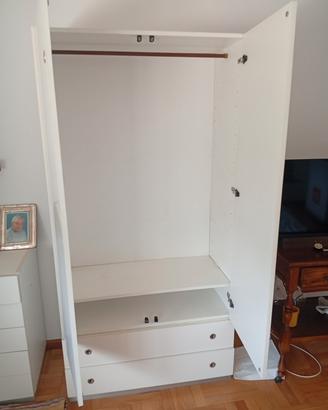 armadio ancora nouvo di 2 pezzi 172/89/43 cm 