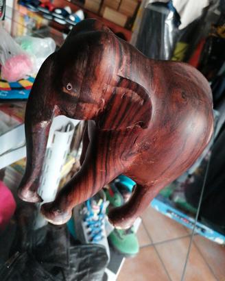 elefante il legno 