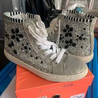 Sneakers donna cafe’ noir tg.38