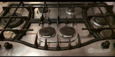 Piano cottura Ariston 6 fuochi 90