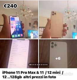 Samsung  A53 G5 128 & iphone 11 Pro Max 128 altro