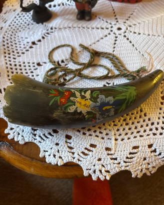 Corno decorativo vintage riva del garda