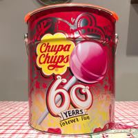 Contenitore Latta Chupa Chups anniversario 60 anni