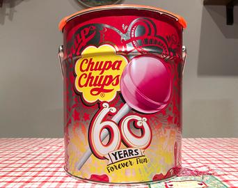 Contenitore Latta Chupa Chups anniversario 60 anni