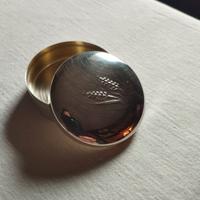 Scatolina rotonda in argento 800