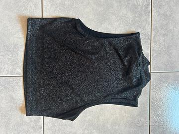 magliettina elegante glitterata