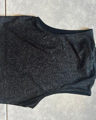 magliettina elegante glitterata