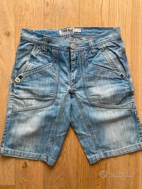 Bermuda Jeans Uomo TAKE TWO Vintage Y2K Denim