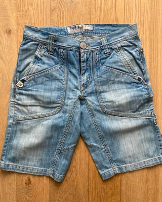 Bermuda Jeans Uomo TAKE TWO Vintage Y2K Denim