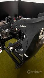 Postazione simracing in profilati Sim Xpro X80