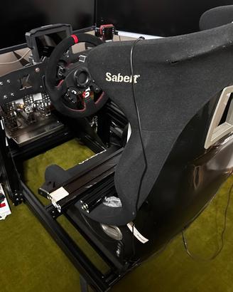 Postazione simracing in profilati Sim Xpro X80