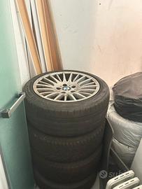 Set 4 ruote con cerchioni BMW