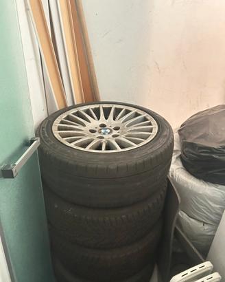Set 4 ruote con cerchioni BMW
