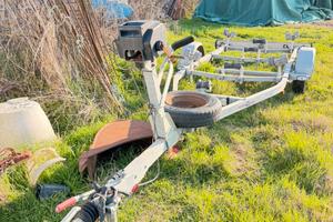 Rimorchio barca 650kg 6 metri