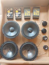 accessori hi-fi car audio casse tweeter crossover 