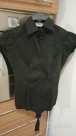camicia nera di Silvian Heach 