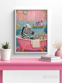 Quadri A3 Pop Art moderna - Maximalist Art