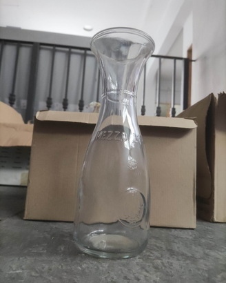 Brocca in vetro da vino mezzo litro 0,5L
