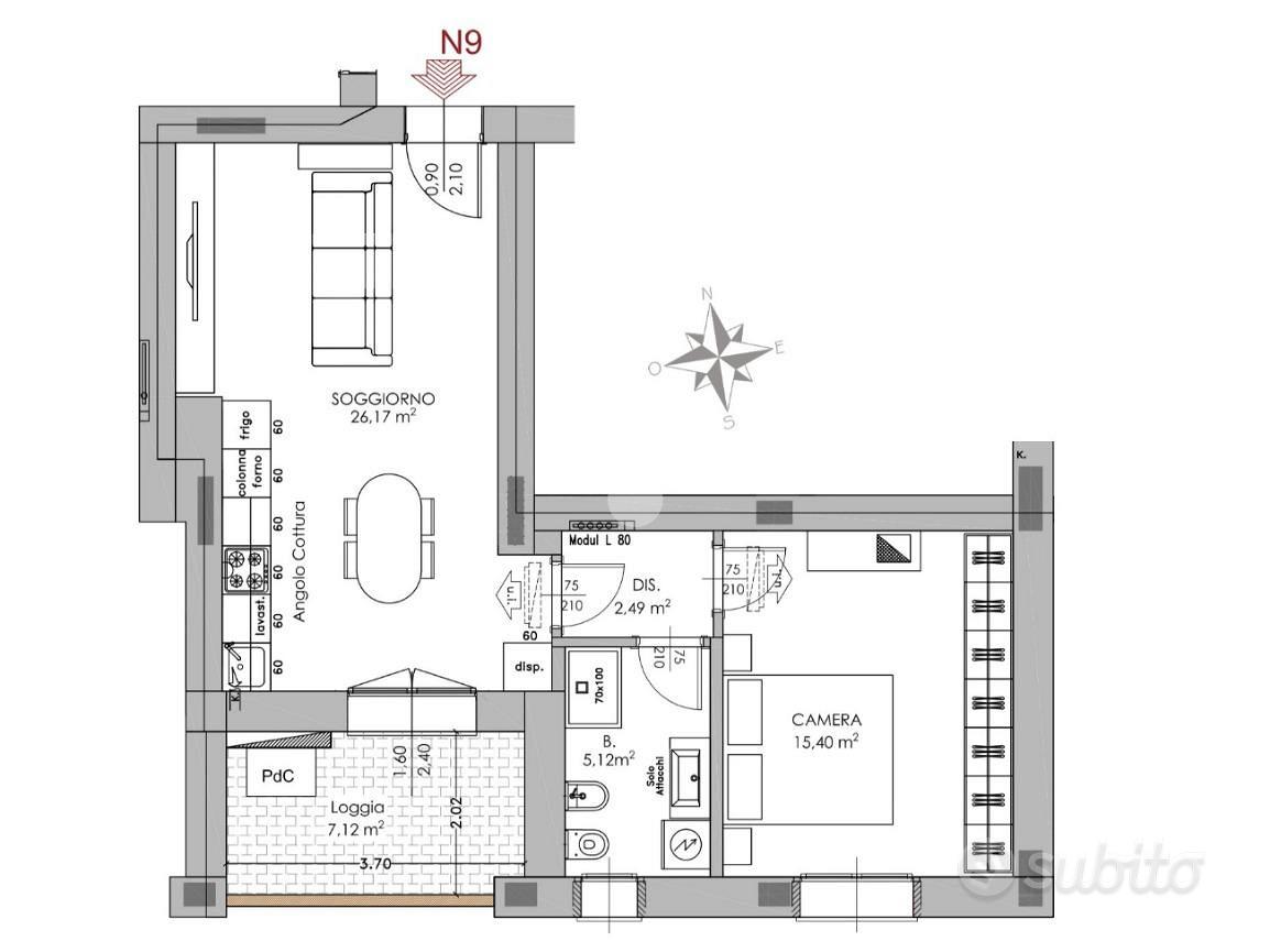 Appartamento – Granarolo dell'Emilia, Quarto Inferiore - Vista 3