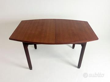 Tavolo anni 60 allungabile in teak
