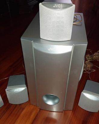 lettore dvd con impianto Dolby Surround JVC