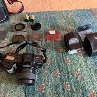 Minolta Dynax 7000i,flash,scheda program, custodia