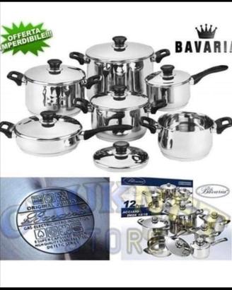 batteria in acciaio Bavaria