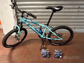 Bici bambino 20 Pollici Rockrider cambio 6 marce