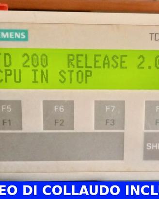 Siemens S7 TD200 6ES7272-0AA20-0YA0 Rel 2.01 VIDEO
