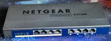 Switch Netgear ProSAFE GS108P 8 Porte Gigabit