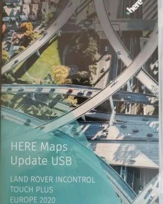 Land rover gen 2.1 aggiornamento mappe navigatore