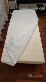 Letto singolo completo (rete+materasso)