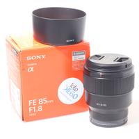 OBIETTIVO SONY FE 85 MM F/1.8. E-MOUNT. GARANZIA.
